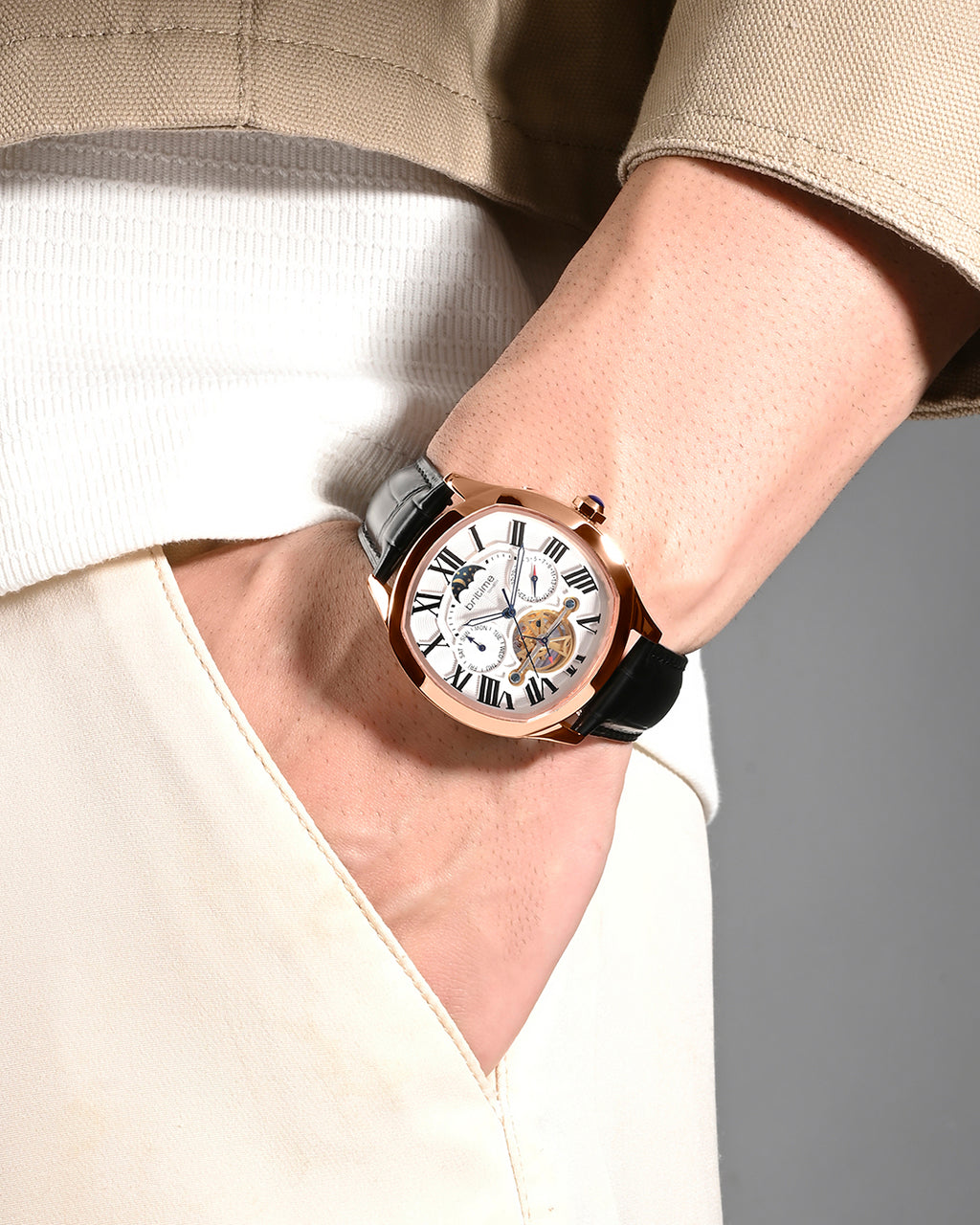 Black With White