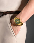 Gold With Green