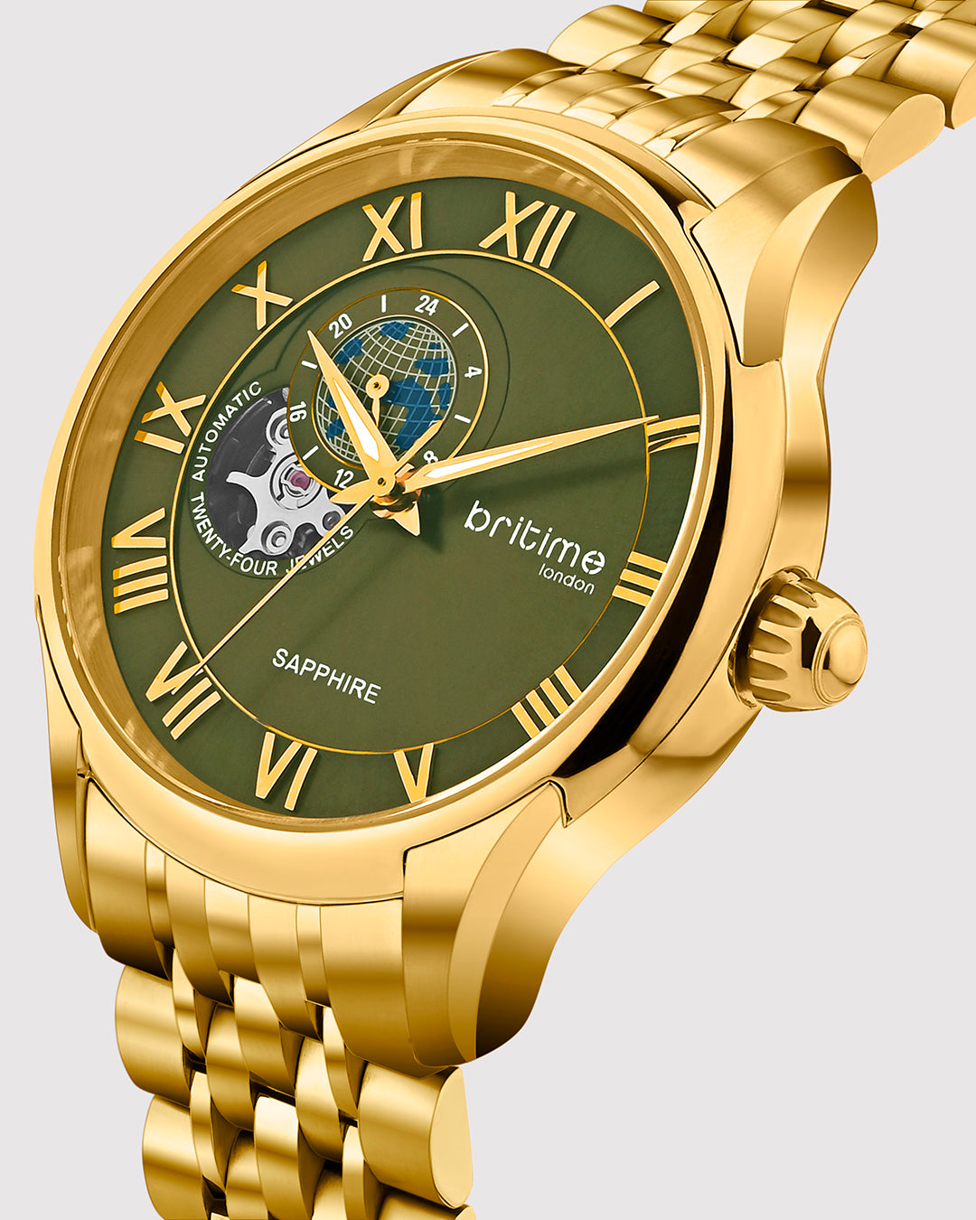 Gold With Green