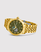 Gold With Green