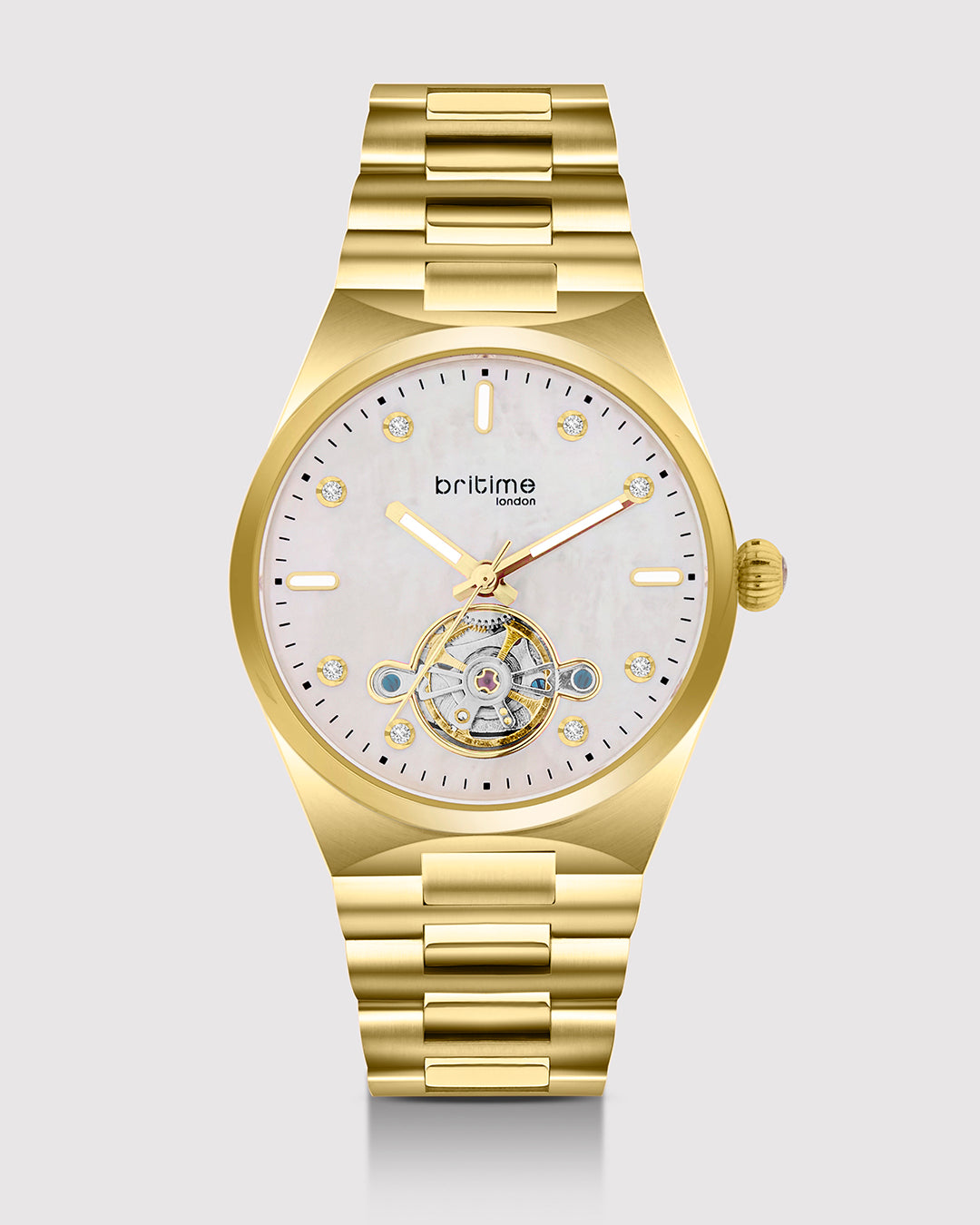 Gold With White