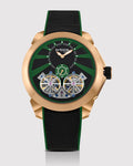 Black With Green