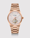 Rose Gold With White