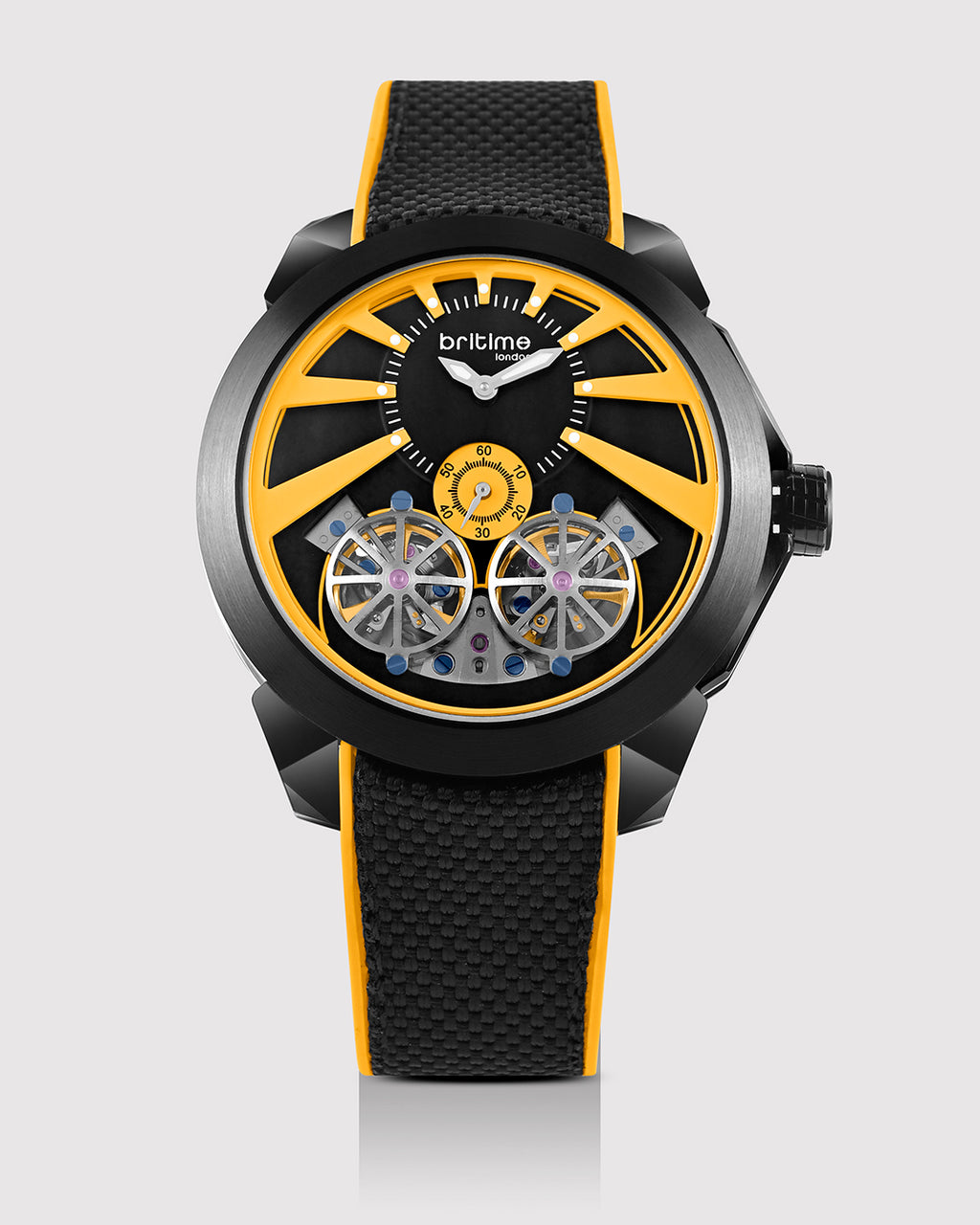 Black With Yellow