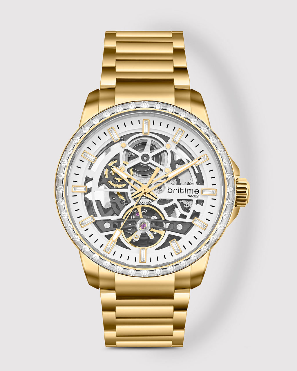 Gold With White
