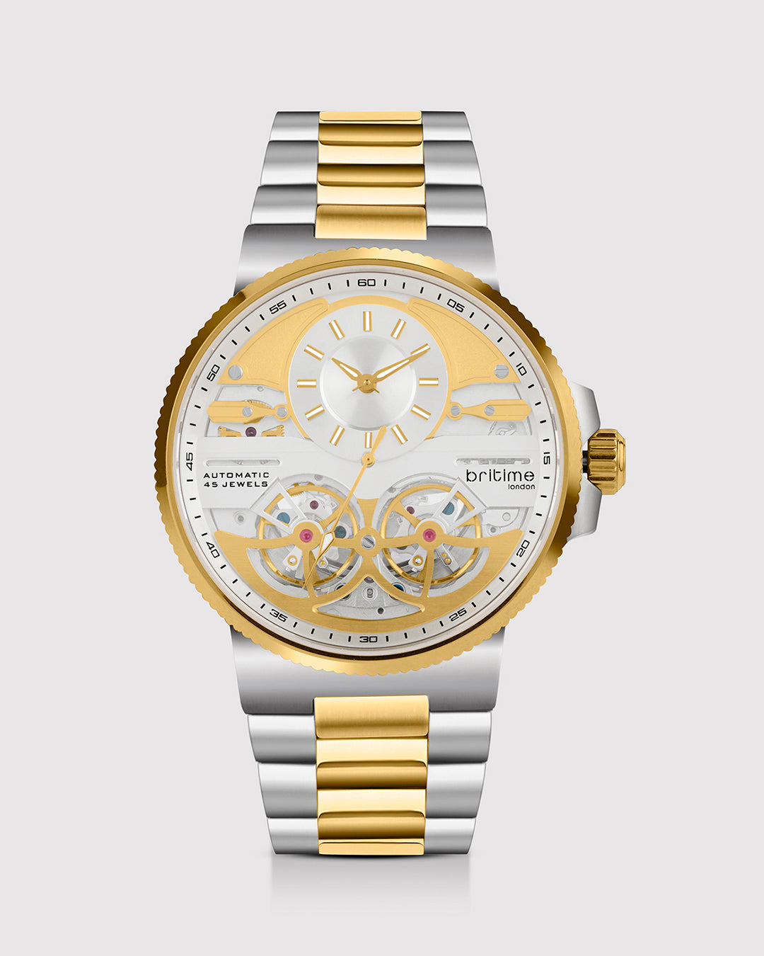 Silver With Gold