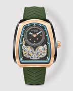 Green With Rose gold