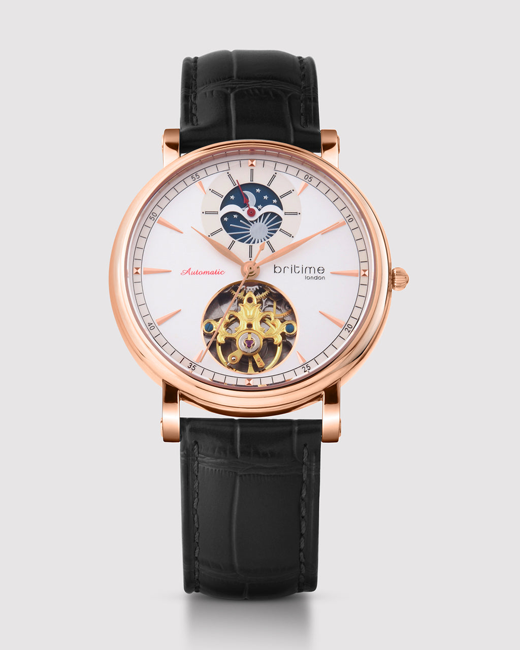 Black With Rose Gold