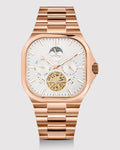 Rosegold With White
