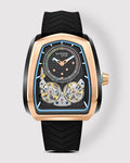 Black With Rose gold