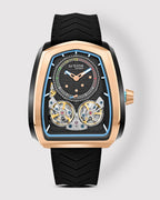 Black With Rose gold
