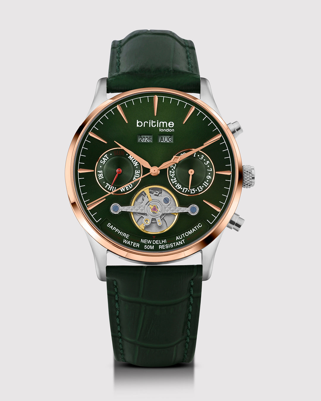 Green With Rosegold