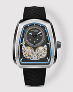 Black With Silver