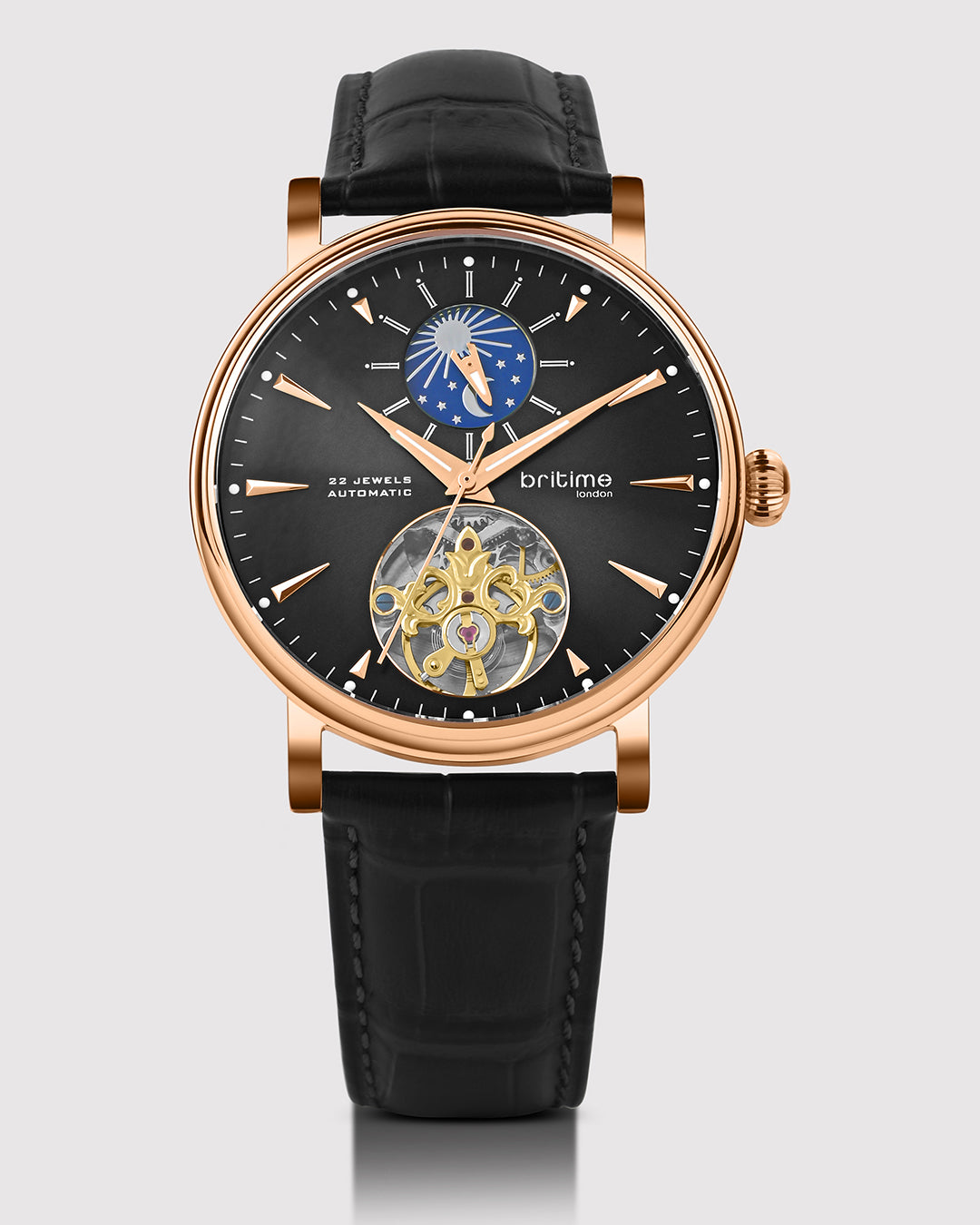 Black With Rosegold