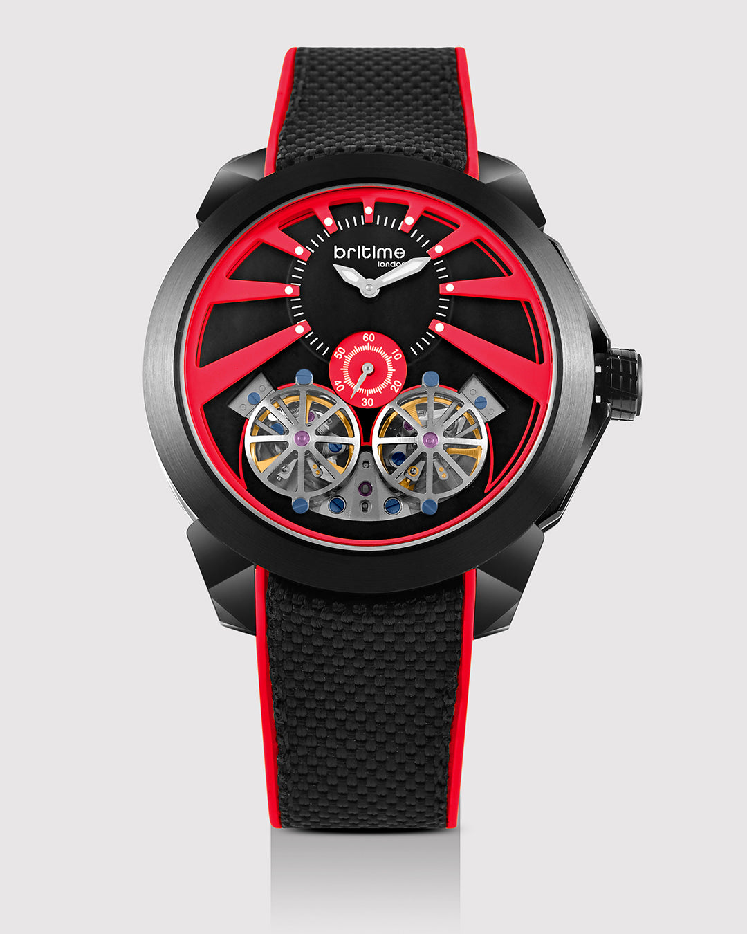 Black With Red