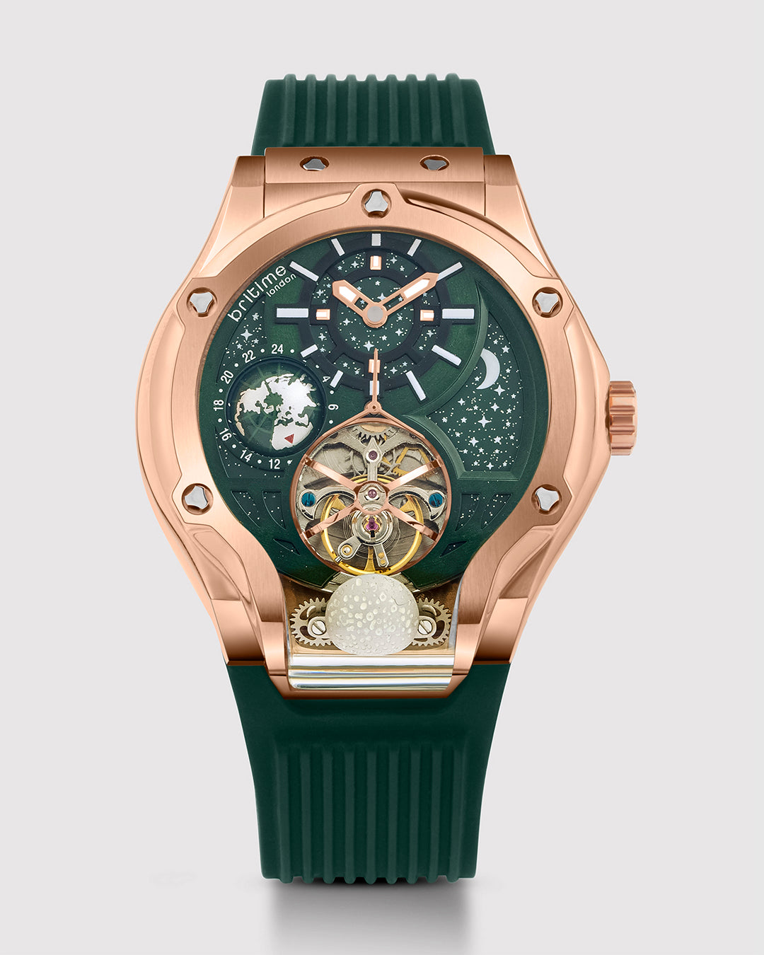 Green With Rosegold