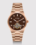 Rose Gold With Brown