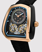 Black With Rose gold