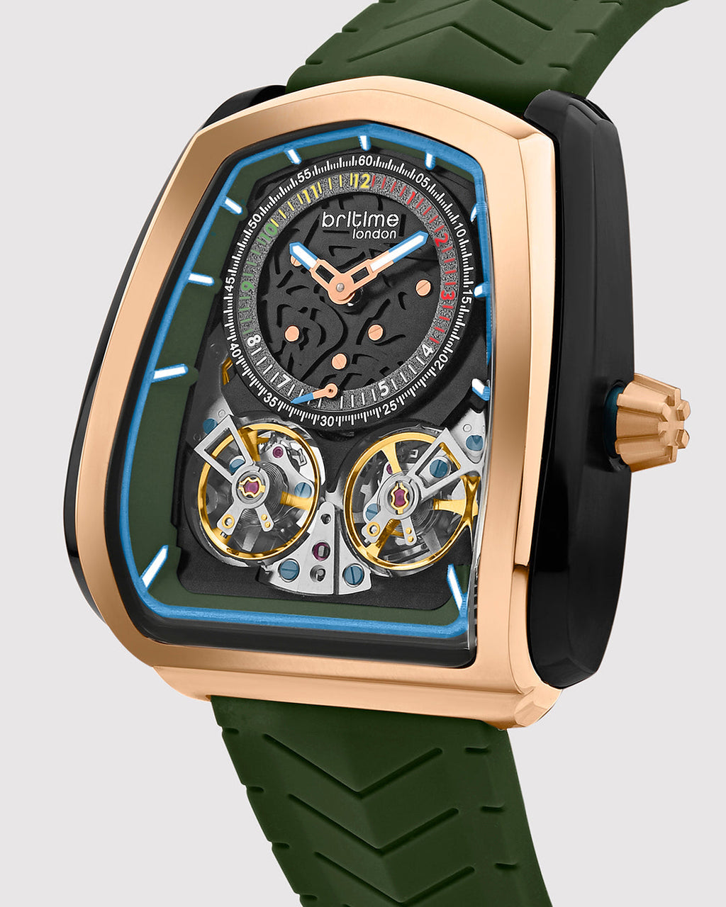 Green With Rose gold