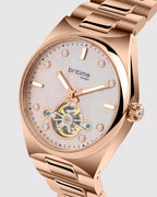 Rose Gold With White