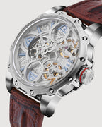 Brown With Silver