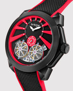 Black With Red