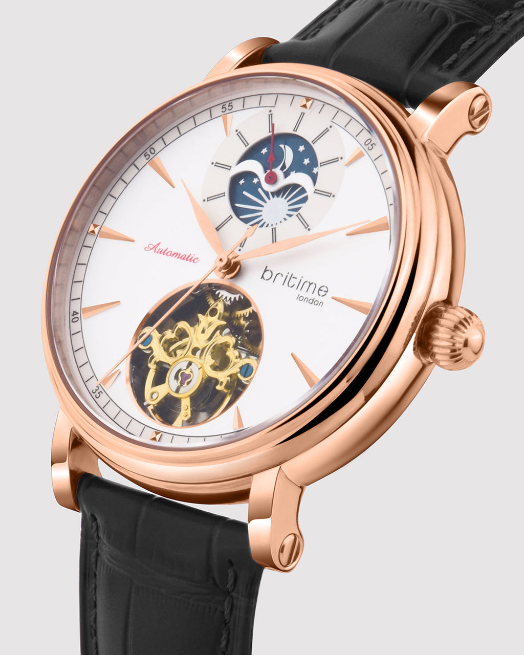 Black With Rose Gold