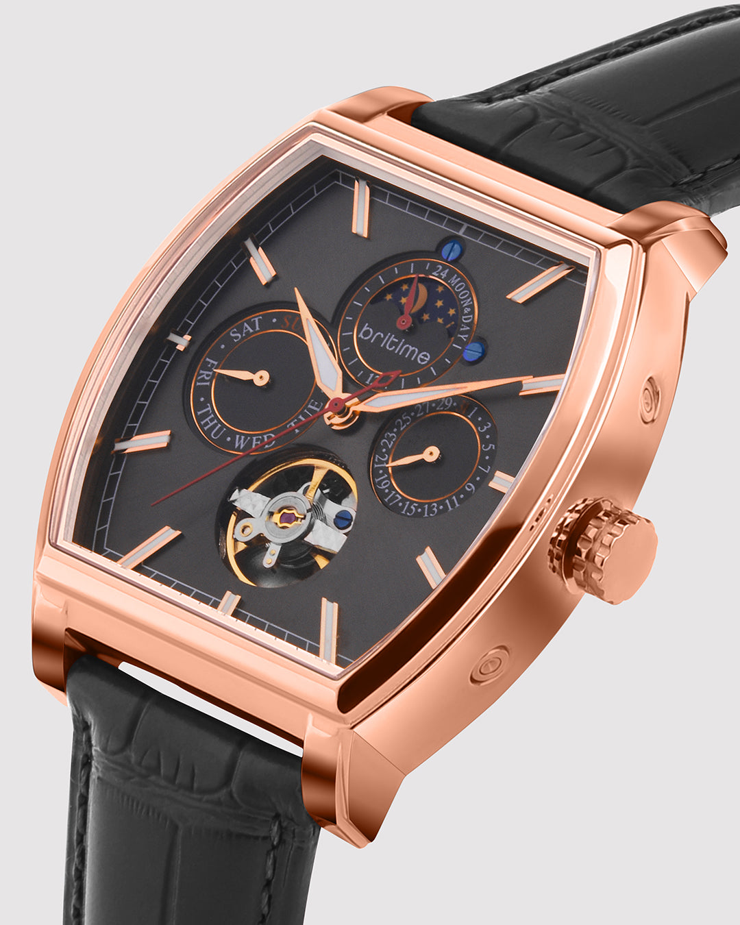 Black With Rose Gold
