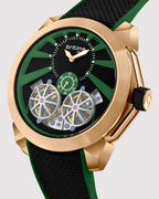 Black With Green