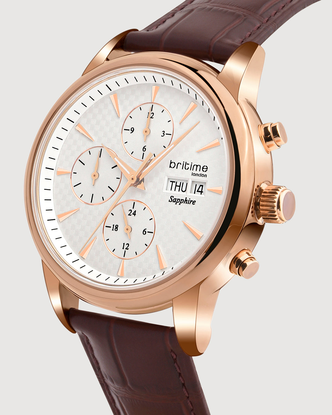 Brown With Silver