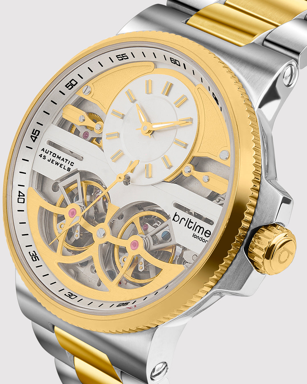 Silver With Gold
