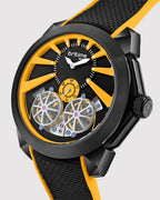 Black With Yellow