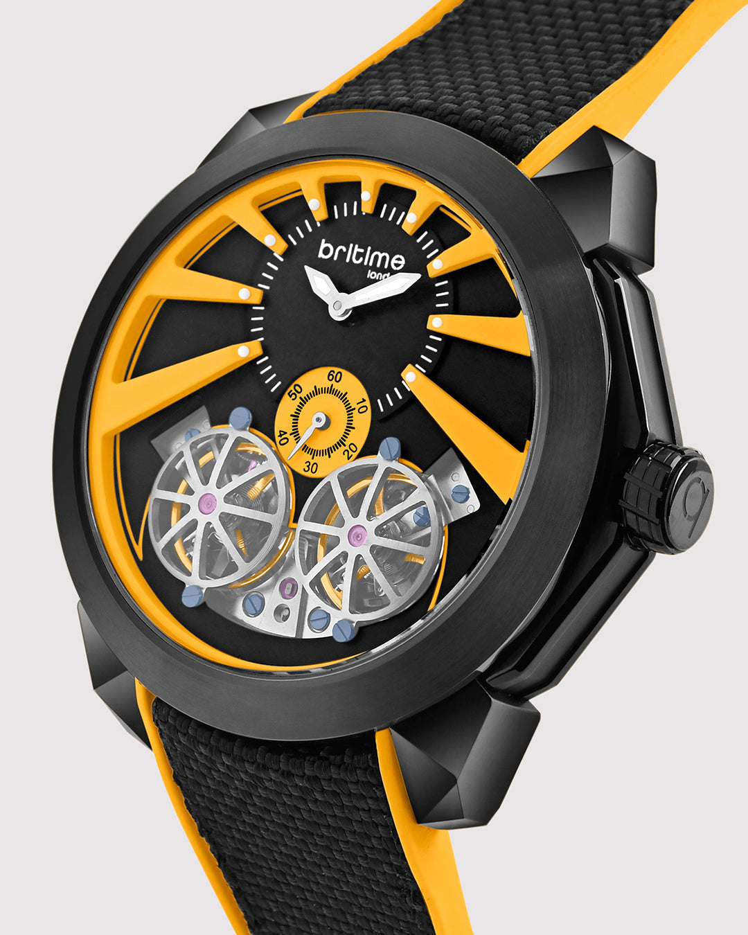 Black With Yellow