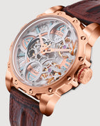 Brown With Rosegold
