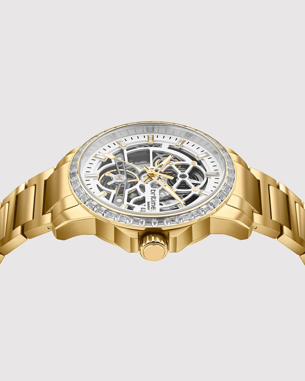Gold With White