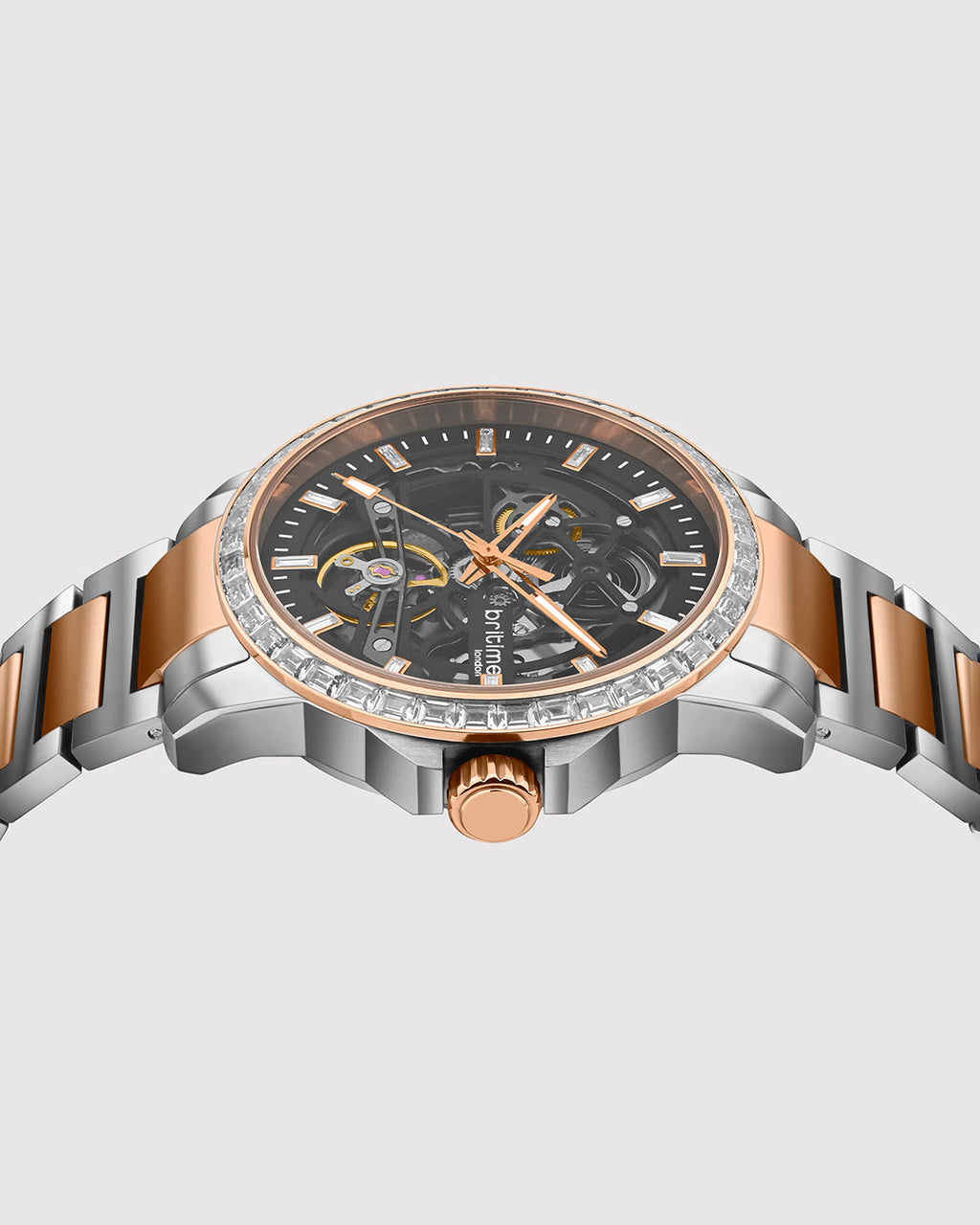 Rosegold With Grey