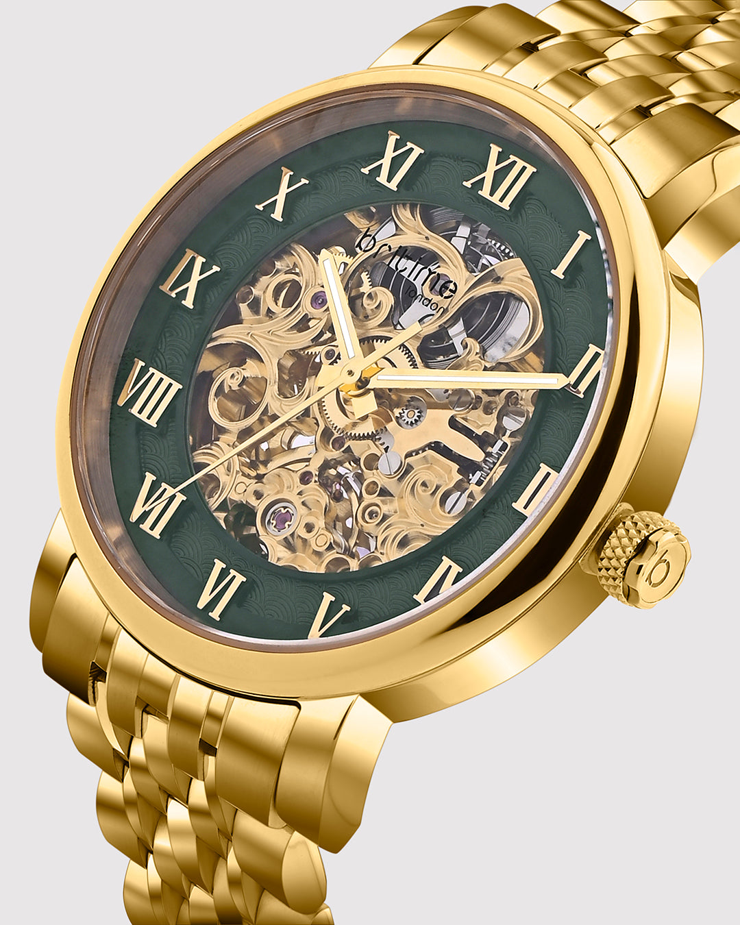 Gold With Green