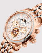 Rose Gold With White
