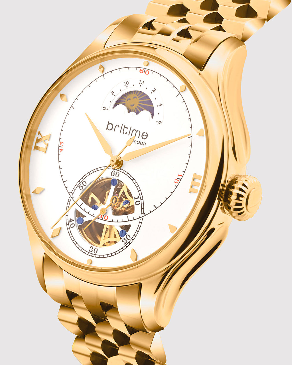 Rose Gold With White