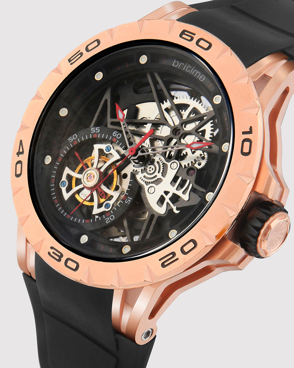Black With Rosegold