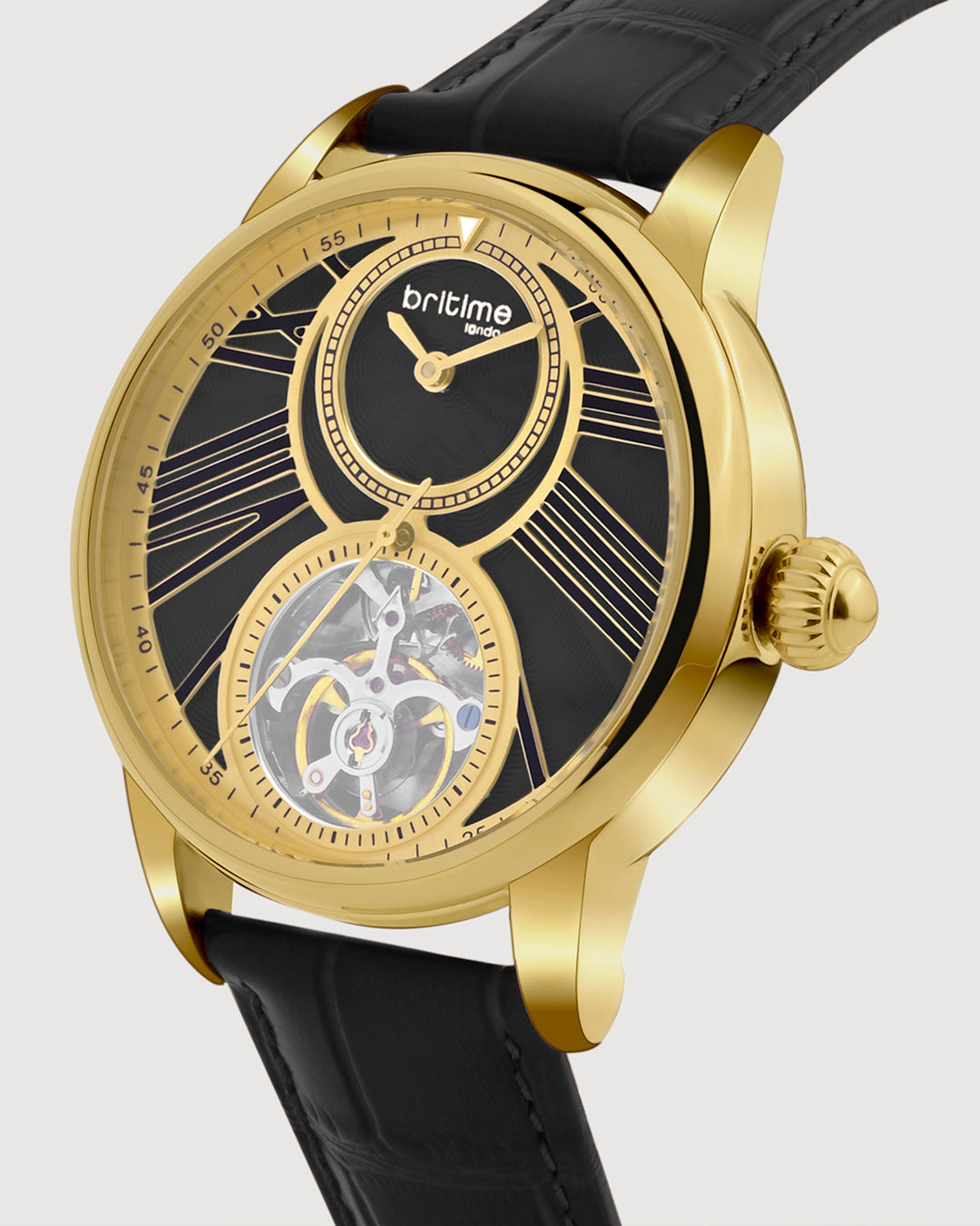 Black With Gold