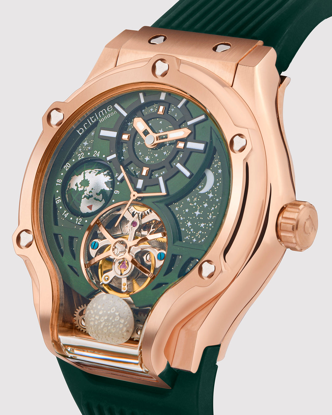 Green With Rosegold