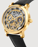Black With Gold