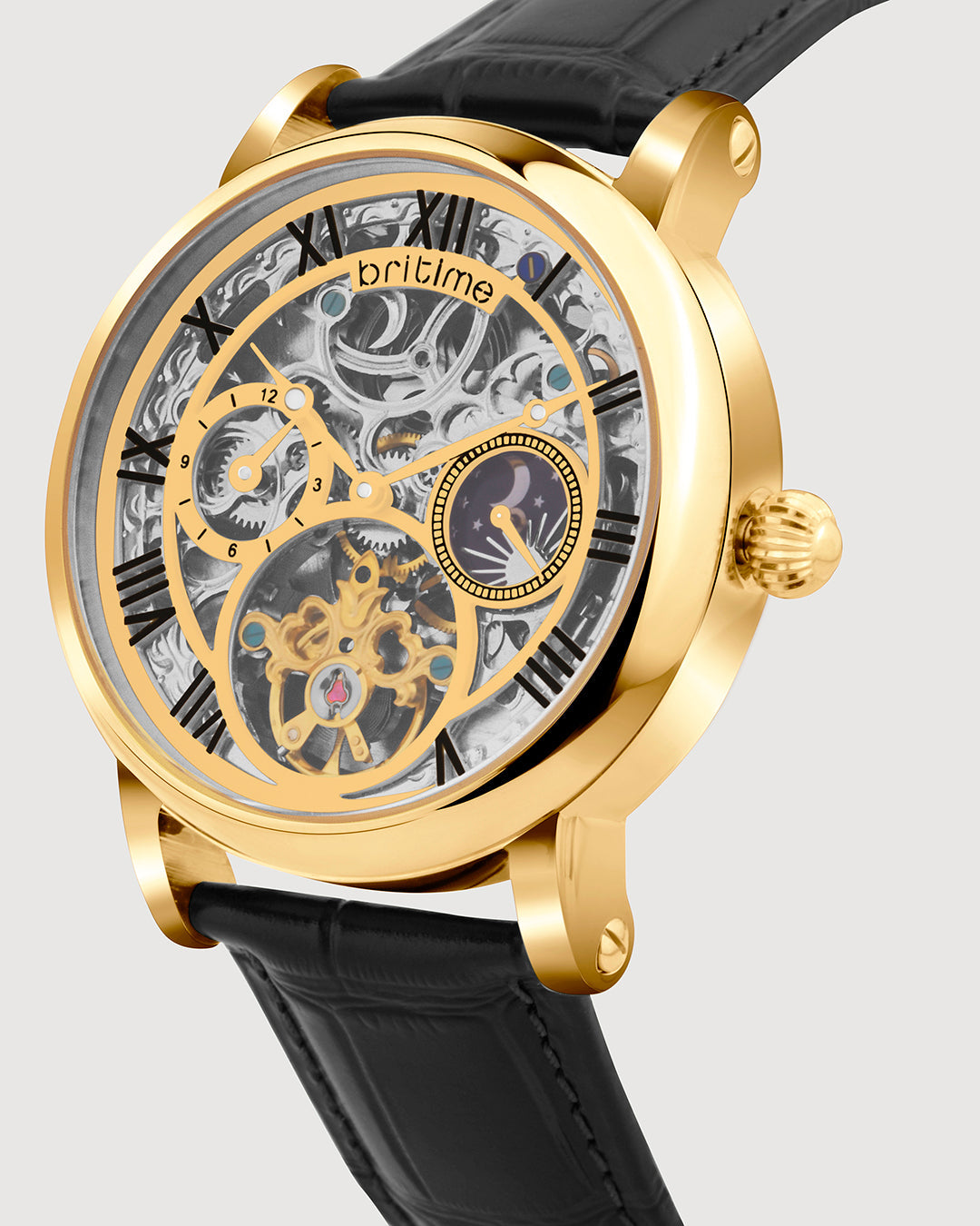 Black With Gold