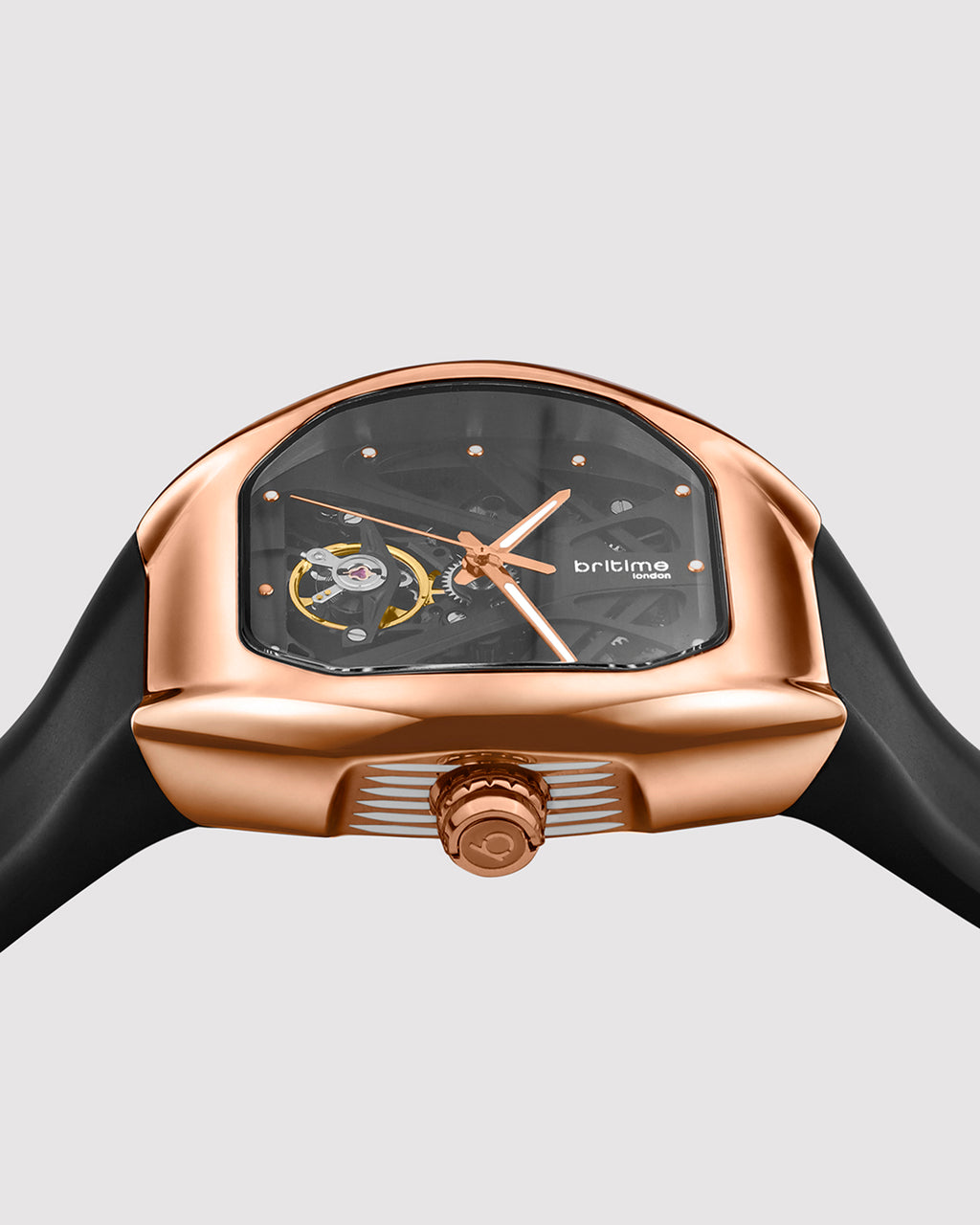 Black With Rosegold