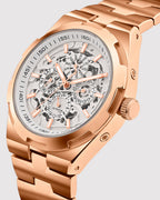 Rose Gold With White
