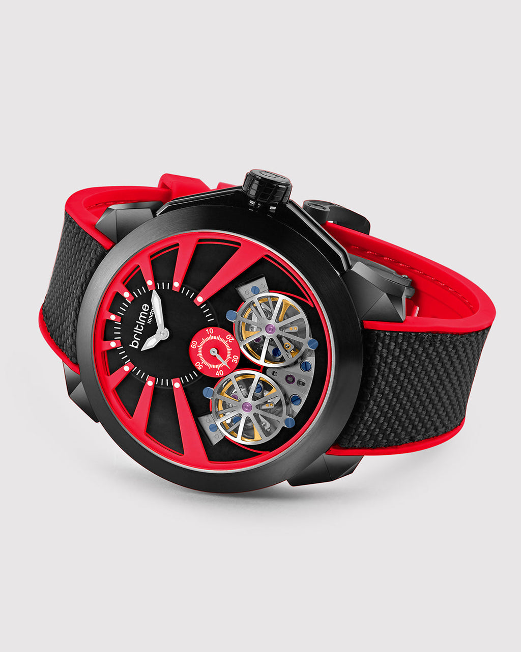 Black With Red