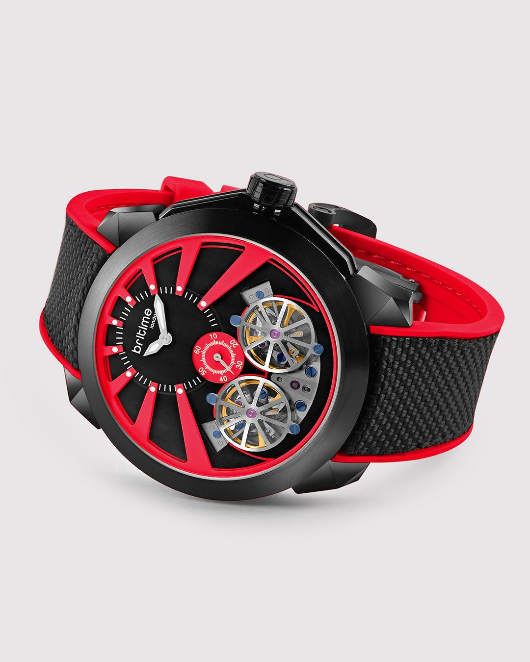 Black With Red