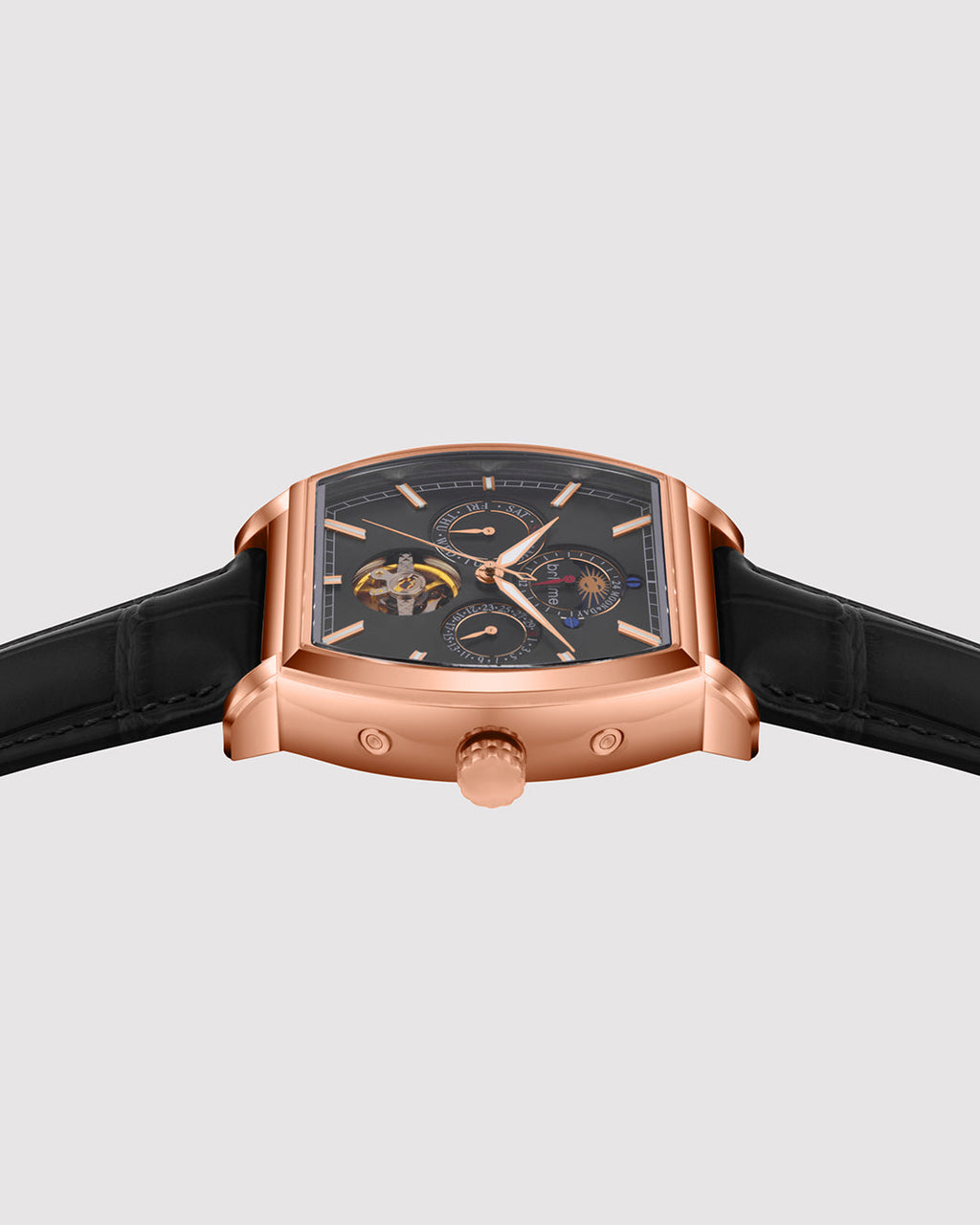 Black With Rose Gold