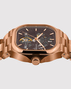 Rosegold With Brown